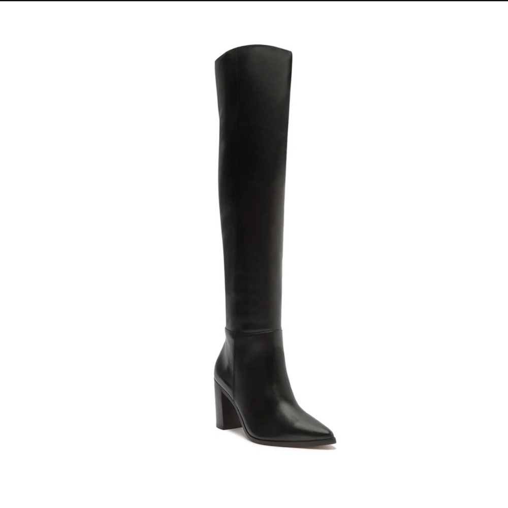 SCHUTZ MIKKI Block Over the Knee Boots